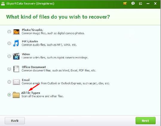 recover all files easy way